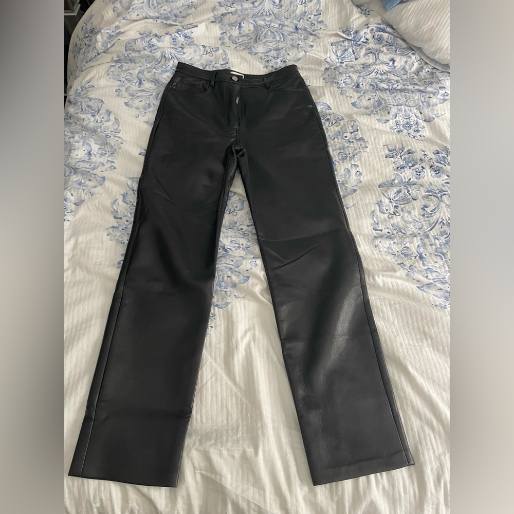 Aritzia Wilfred Leather pants